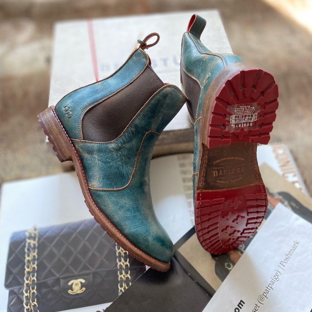 Bed Stu Nandi Leather Ankle Boots - Picture 3 of 15